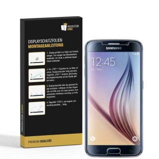 4x Displayschutzfolie fr Samsung Galaxy S6 ANTI-REFLEX Displayfolie MATT