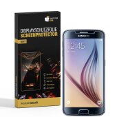 4x Displayschutzfolie fr Samsung Galaxy S6 ANTI-REFLEX...