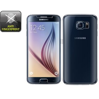 2x Displayschutzfolie fr Samsung Galaxy S6 ANTI-REFLEX Displayfolie MATT F/B