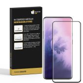 6x 9H Hartglas für OnePlus 7 Pro FULL CURVED Displayschutz SW Klar Schutzfolie Panzerglas Schutzglas Displayglas Tempered Glasfolie Sicherheitsglas Echtglas Panzerfolie