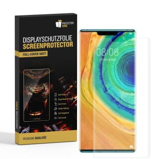 2x Displayschutzfolie für Huawei Mate 30 Pro FULL COVER Displayfolie MATT