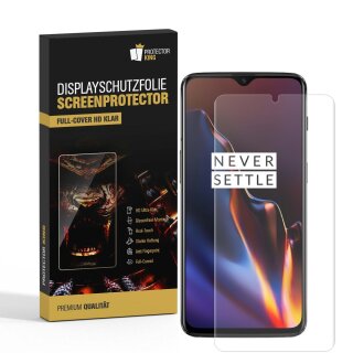 3x Displayfolie für One Plus 7 FULL COVER Displayschutzfolie Display HD KLAR