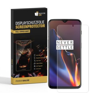1x Displayfolie für OnePlus 7 FULL COVER Displayschutzfolie ANTI-REFLEX MATT
