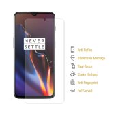 2x Displayfolie für OnePlus 7 FULL COVER Displayschutzfolie ANTI-REFLEX MATT