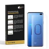 4x Displayfolie für Samsung Galaxy S10 Plus FULL COVER Displayschutzfolie KLAR
