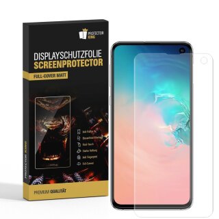 4x Displayschutzfolie für Samsung Galaxy S10e Schutzfolie ENTSPIEGELT MATT ANTI-REFLEX
