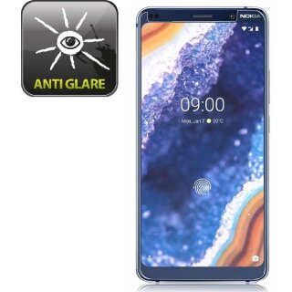 3x Displayschutzfolie für Nokia 9 ANTI-REFLEX Displayfolie Displayschutz MATT