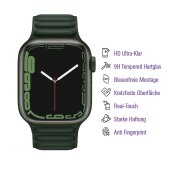 2x UV-Liquid 9H Panzerglas für Apple Watch 1/ 2 / 3 42 mm 3D KLAR echtes Tempered Panzerhartglas Displayschutz Schutzglas Schutzfolie Panzerfolie Screen-Protector