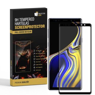 3x 9H Panzerglas für Samsung Galaxy Note 9 FULL CURVED Displayschutz Schutzglas Schutzfolie Panzerfolie KLAR Tempered Hartglas