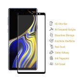 4x 9H Panzerglas für Samsung Galaxy Note 9 FULL CURVED Displayschutz Schutzglas Schutzfolie Panzerfolie KLAR Tempered Hartglas