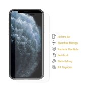 4x Hydrogel-Glass für iPhone XS Selbstheilend für Micro Kratzer 3D KLAR Panzerfolie Displayschutz Schutzfolie Screen-Protector