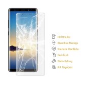 1x Hydrogel-Glass für Samsung Galaxy Note 9 Selbstheilend für Micro Kratzer 3D KLAR Panzerfolie Displayschutz Schutzfolie Screen-Protector