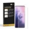 1x 9H Hartglas für OnePlus 7T Pro FULL CURVED Schutzglas Schutzfolie Displayschutz Panzerfolie KLAR Panzerglas Tempered echtes Displayglas Glasfolie Displayfolie Folie Transparent