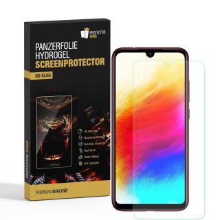 1x Hydrogel-Glass für Xiaomi Redmi Note 7 Selbstheilend für Micro Kratzer 3D KLAR Panzerfolie Displayschutz Schutzfolie Screen-Protector