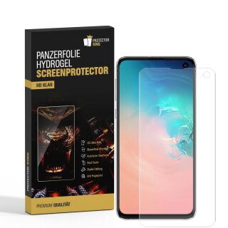 2x Hydrogel-Glass für Samsung Galaxy S10e Selbstheilend für Micro Kratzer 3D KLAR Panzerfolie Displayschutz Schutzfolie Screen-Protector