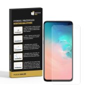 4x Hydrogel-Glass für Samsung Galaxy S10e Selbstheilend für Micro Kratzer 3D KLAR Panzerfolie Displayschutz Schutzfolie Screen-Protector