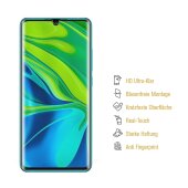 4x Hydrogel-Glass für Xiaomi Mi Note 10 Selbstheilend für Micro Kratzer 3D KLAR Panzerfolie Displayschutz Schutzfolie Screen-Protector