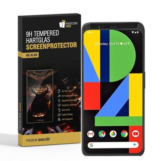 3x 9H Panzerhartglas für Google Pixel 4 ECHTES TEMPERED Panzerglas Screen Protector Displayschutz Schutzglas Panzerfolie Schutzfolie Hartglas Displayglas