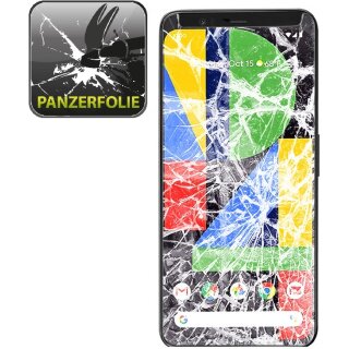 3x Panzerfolie für Google Pixel 4 ANTI-SCHOCK Displayschutz Displayfolie MATT