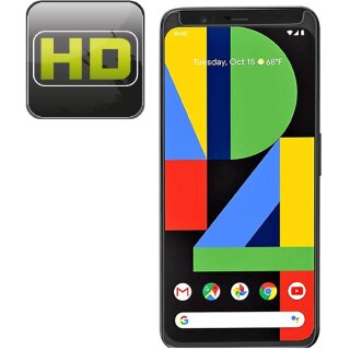 6x Displayschutzfolie für Google Pixel 4 Displayfolie HD ULTRA KLAR
