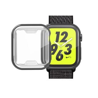 Schutzhlle fr Apple Watch 4 & 5 40mm TPU Case Displayschutz Hlle Tasche Schwarz