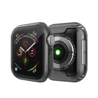 Schutzhlle fr Apple Watch 4 & 5 40mm TPU Case Displayschutz Hlle Tasche Schwarz