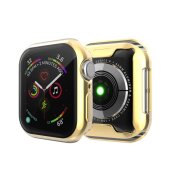 Schutzhülle für Apple Watch 4/ 5/ 6/ 2020/ 2023/ SE 40 mm Case Cover Bumper Displayschutz Hülle Tasche Gold
