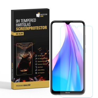 3x 9H Hartglas für Xiaomi Mi Note 8 Pro Panzerfolie Displayschutz Schutzfolie HD KLAR Panzerglas Schutzglas