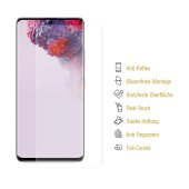 1x 9H Panzernanoglas für Samsung Galaxy S20 Plus FULL CURVED MATT ANTI-REFLEX Displayschutz Schutzglas Schutzfolie Panzerglas ANTI-SHOCK/ ANTI-KRATZ/ ANTI-BRUCH/ ANTI-SCHMUTZ