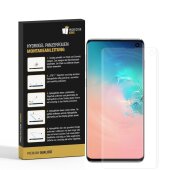 4x Hydrogel-Glass für Samsung Galaxy S10 Selbstheilend für Micro Kratzer 3D KLAR Panzerfolie Displayschutz Schutzfolie Screen-Protector