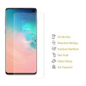 6x Hydrogel-Glass für Samsung Galaxy S10 Selbstheilend für Micro Kratzer 3D KLAR Panzerfolie Displayschutz Schutzfolie Screen-Protector