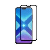 3x 9H Hartglas für Huawei Honor 8X FULL COVER Panzerfolie Displayschutz KLAR Panzerglas Schutzglas Schutzfolie