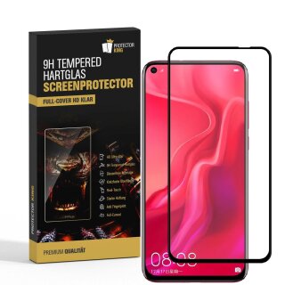 6x 9H Hartglas für Huawei Honor View 20 FULL COVER Panzerfolie Displayschutz SW Panzerglas Schutzglas Schutzfolie