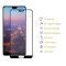 4x 9H Panzerglas für Huawei P20 Pro FULL COVER Displayschutz Schutzglas Hartglas Schutzfolie Panzerfolie KLAR Tempered echtes Displayglas Glasfolie Displayfolie Folie Transparent