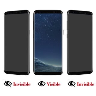 1x 9H Panzerglas fr Samsung Galaxy S8 Plus FULL CURVED Privacy ANTI-SPY Schutzglas Panzerfolie Displayschutz HD Schutzfolie Blickschutz