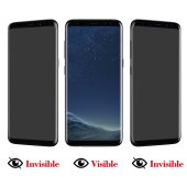 1x 9H Panzerglas für Samsung Galaxy S8 Plus FULL CURVED Privacy ANTI-SPY Schutzglas Panzerfolie Displayschutz HD Schutzfolie Blickschutz