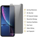 2x 9H Panzerglas für iPhone 11 Pro Anti-Spy Privacy echtes Tempered Panzerglas Panzerfolie Displayschutz Schutzfolie Schutzglas Screen Protector