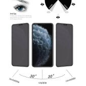 1x 9H Panzerglas für iPhone 11 Pro Anti-Spy Privacy echtes Tempered Panzerglas Panzerfolie Displayschutz Schutzfolie Schutzglas Screen Protector