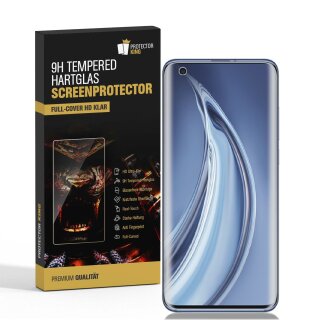 6x Panzerglas für Xiaomi Mi 10 Pro FULL CURVED Displayschutz Schutzglas Panzerfolie Schutzfolie Hartglas Displayglas Tempered Glasfolie Sicherheitsglas Echtglas