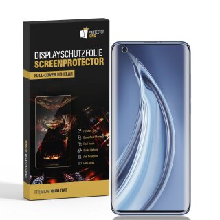 6x Displayfolie für Xiaomi Mi 10 Pro FULL COVER Displayschutzfolie HD KLAR