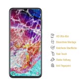6x 9H Nano-Glass für Samsung Galaxy A51 3D KLAR Anti-Shock Anti-Bruch Anti-Stoß Anti-Schmutz Panzernanoglas Displayschutz Schutzfolie Panzerfolie Panzerglas Screen-Protector