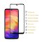 1x 9H Hartglas für Xiaomi Redmi Note 7 FULL COVER Panzerfolie Displayschutz SW Panzerglas Schutzglas Schutzfolie