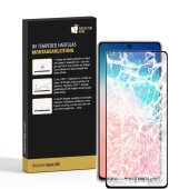 6x 9H Panzerglas für Samsung Galaxy S10 Lite FULL COVER Displayschutz Schutzglas Panzerfolie Schutzfolie Hartglas Displayglas Tempered Glasfolie Sicherheitsglas Echtglas