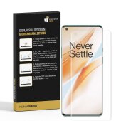 6x Panzerfolie für OnePlus 8 Pro FULL COVER PET Displayschutz Displayfolie KLAR