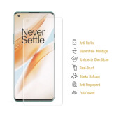 6x Panzerfolie für OnePlus 8 Pro FULL COVER Displayschutz Displayfolie MATT