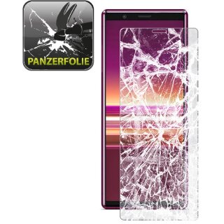 1x Panzerfolie für Sony Xperia 5 FULL COVER Displayschutz Displayfolie MATT