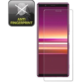 2x Displayfolie fr Sony Xperia 5 FULL COVER Displayschutzfolie ANTI-REFLEX MATT