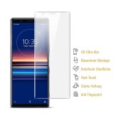 3x Hydropanzerglas für Sony Xperis 5 HD KLAR FLEXIBLER Displayschutz Schutzglas Hydrogelglas Displayglas Glasfolie Hybridschutzglas