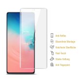 3x Panzerfolie für Samsung Galaxy Note 10 Lite ANTI-SCHOCK Displayschutz MATT