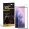 1x 9H Hartglas für OnePlus 7T Pro FULL CURVED Schutzglas Schutzfolie Displayschutz Panzerfolie SW KLAR Panzerglas Tempered echtes Displayglas Glasfolie Displayfolie Folie